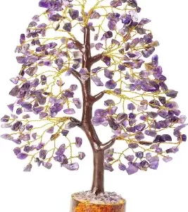 Amethyst Gemstone Tree for Vastu and Home Decoration,