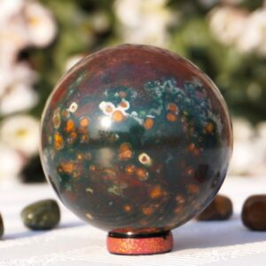 Natural Bloodstone Sphere For