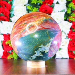Natural Bloodstone Sphere For