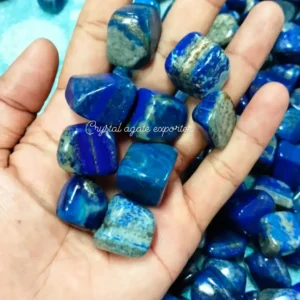 Natural Lapis Tumble Stone For Decorative And Showpiece