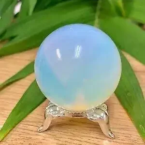 NAtural Opalite Crystal Ball Sphere For Vastu Reiki Chakra Healing Decorative Showpiece