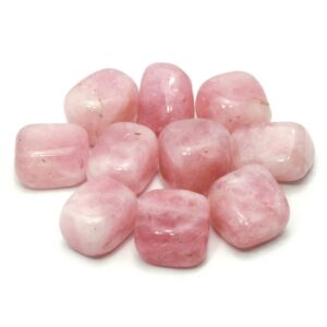 Natural Rose Quartz Crystal Tumble Raw Rough Stones for Reiki Healing And Home Decore,