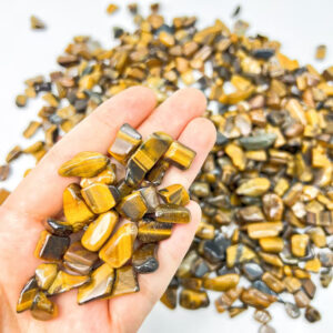 Natural Tiger Chips Crystal For Healing, Spirituality, Reiki,Vastu, Decor, and Showpiece