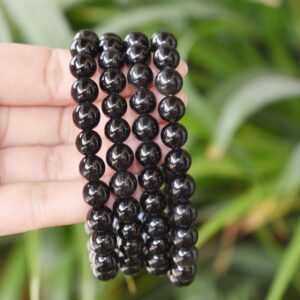 Natural Black Obsidian Bracelet For Men And Women