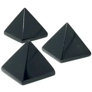 Natural Black Obsidian Pyramid Forfor Healing and Reiki And Showpiece