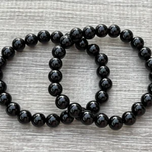 Natural Black Onyx Bracelet For Girls,Women And Men
