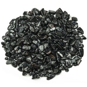 Natural Black Tourmaline Chips For Decorative And Showpiece