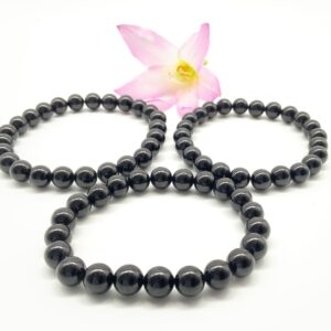 Natural black tourmaline bracelet For Girls, Women And Men