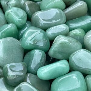 Natural Green Aventurine Tumble Stone For Reiki Healing Vastu Correction, And Showpiece