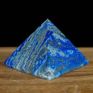 Natural Lapis Pyramid for Reiki Healing/Grid Vastu Correction