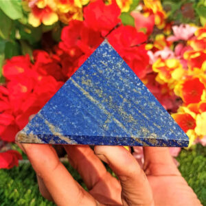 Natural Lapis Pyramid for Reiki Healing/Grid Vastu Correction
