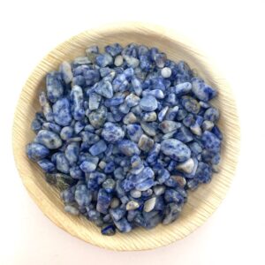 Natural Sodalite Chips Stone For Decorative and Showpiece